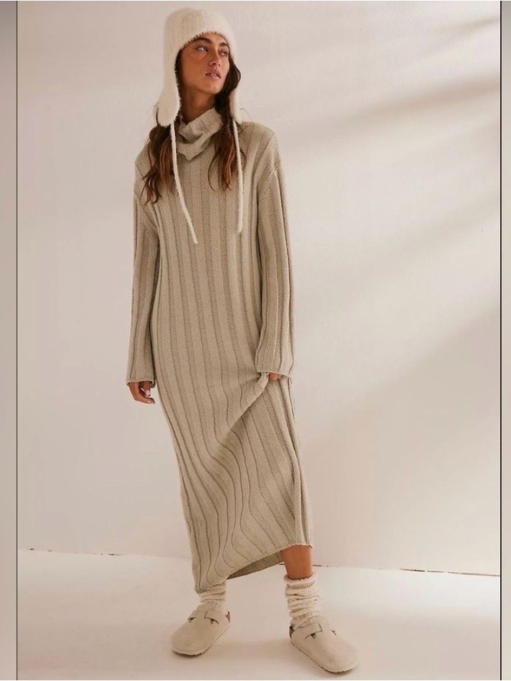 Free People Wanda Sweater Dress in XS